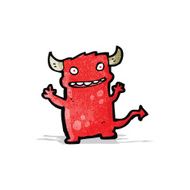 cartoon little devil N16