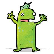 Cartoon Swamp Monster N6