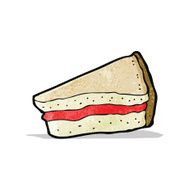 Cartoon Cake Slice N8