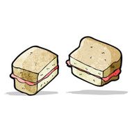 Cartoon Sandwich N16