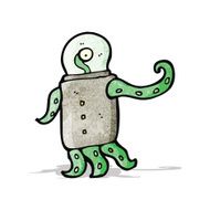 cartoon weird alien N10