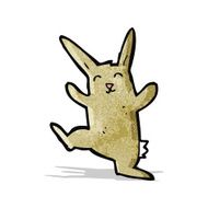 dancing rabbit cartoon