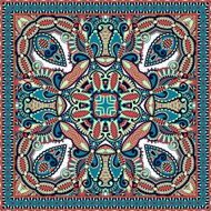Traditional ornamental floral paisley bandanna N56