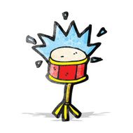 Cartoon Snare Drum N5