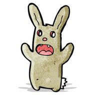 spooky zombie bunny cartoon