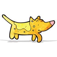 cartoon little dog N12