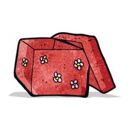 cartoon open box