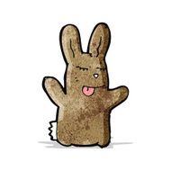 Cartoon Brown Rabbit N5