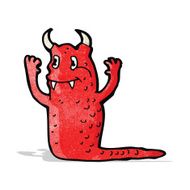 Cartoon Friendly Monster N4