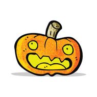 cartoon halloween pumpkin