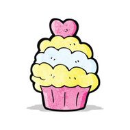 cartoon cup cake N9