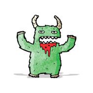 Cartoon Hairy Monster N13