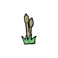 water reeds cartoon