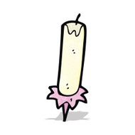 birthday candle cartoon N3