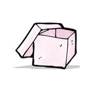 cartoon open box N4
