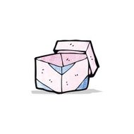 cartoon open box N5