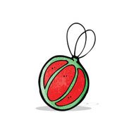 Cartoon Christmas Bauble N7