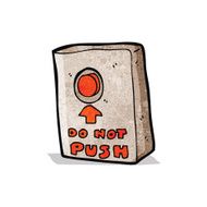 cartoon push button N3