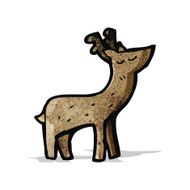 Cartoon Reindeer N13