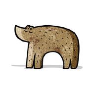 Cartoon Bear N19