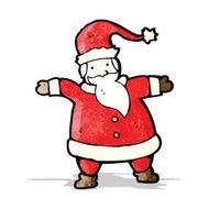 santa claus cartoon character