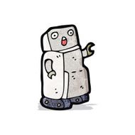 Cartoon Robot N47