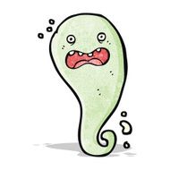 cartoon spooky ghost N20