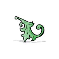 cartoon leaf pattern N2