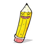 Cartoon Pencil N24