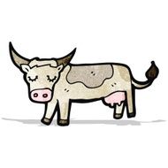 Cartoon Cow N32