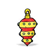 Cartoon Christmas Bauble N8