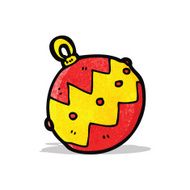 Cartoon Christmas Bauble N9