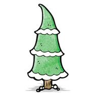 Cartoon Christmas Tree N28