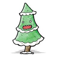 Cartoon Christmas Tree N32
