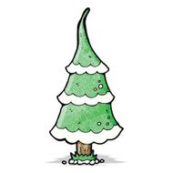 Cartoon Christmas Tree N33