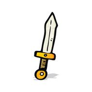 Cartoon Dagger N7