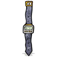 cartoon digital watch