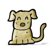 cartoon little dog N14