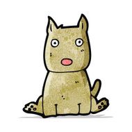 cartoon little dog N15