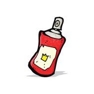 Cartoon Spray Paint Can N19