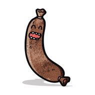 Cartoon Sausage N17
