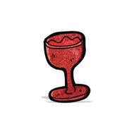 Cartoon Wine Glass N8