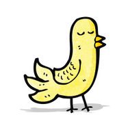 Cute Cartoon Bird N7