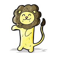 Cartoon Lion N39