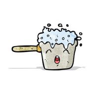 bubbling kitchen pot cartoon
