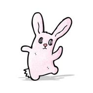 spooky bunny rabbit cartoon N2