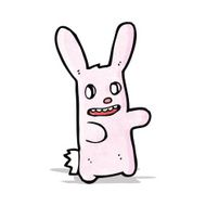 spooky bunny rabbit cartoon N4