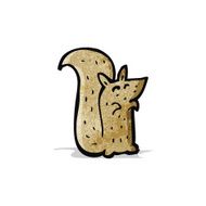 cartoon little squirrel