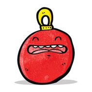 Cartoon Christmas Bauble N13