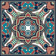 Traditional ornamental floral paisley bandanna You can use this N50